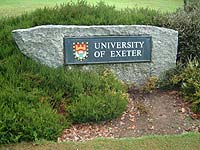 University of Exeter, Devon. Photograph (c) Sean Creech 2001